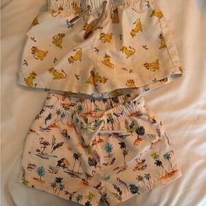 Zara swim shorts
